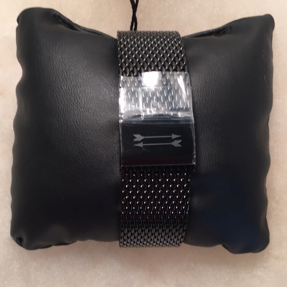 Rebecca Minkoff Norrebro Black Mesh Bracelet Watch - Picture 4 of 7